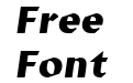 Manofa Bold Italic Manofa Bold Italic