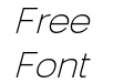 Mantey Thin Italic Mantey Thin Italic