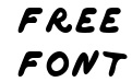 Marker Font Regular Marker Font Regular