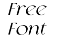 Marokea Italic Marokea Italic