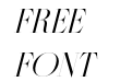 Masque Hairline All Caps Italic Masque Hairline All Caps Italic