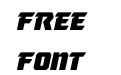 Master Breaker Expanded Italic Master Breaker Expanded Italic