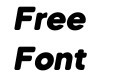 Mazzard SoftH Extra Bold Italic Mazzard SoftH Extra Bold Italic