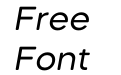 Mazzard SoftH Italic Mazzard SoftH Italic