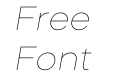 Mazzard SoftH Thin Italic Mazzard SoftH Thin Italic