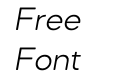 Mazzard SoftM Light Italic Mazzard SoftM Light Italic