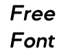 Mazzard SoftM Semibold Italic Mazzard SoftM Semibold Italic