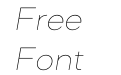 Mazzard SoftM Thin Italic Mazzard SoftM Thin Italic