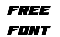 Mega Monster Italic Mega Monster Italic