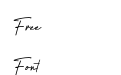 Melanic Black Script Regular Melanic Black Script Regular