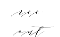 Melika letter E Melika letter E