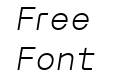 Meltmino Extra Light Italic Meltmino Extra Light Italic