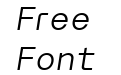 Meltmino Light Italic Meltmino Light Italic