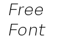 Mena Grotesk Ultra Light Italic Mena Grotesk Ultra Light Italic