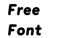 Menco Black Italic Menco Black Italic