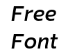 Mensch Medium Italic Mensch Medium Italic