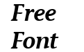 Mesouran CasualSSK Semibold Italic Mesouran CasualSSK Semibold Italic