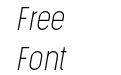 Metroland Thin Italic Metroland Thin Italic