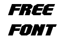 Metal Sentinel Expanded Italic