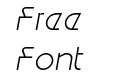 Migelo Thin Italic Migelo Thin Italic