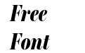 Miller Banner Compressed Black Italic Miller Banner Compressed Black Italic