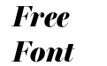 Miller Banner Condensed Black Italic Miller Banner Condensed Black Italic