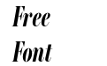 Miller Banner Extra Compressed Bold Italic Miller Banner Extra Compressed Bold Italic