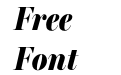 Miller Banner Extra Condensed Black Italic Miller Banner Extra Condensed Black Italic