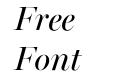 Miller Banner Regular Italic Miller Banner Regular Italic