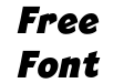 Mingler Extra Bold Italic Mingler Extra Bold Italic