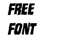 Mister Twisted Condensed Italic Mister Twisted Condensed Italic