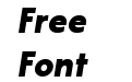 Modeco Extra Bold Oblique Modeco Extra Bold Oblique