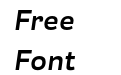 Modernica Bold Italic Modernica Bold Italic
