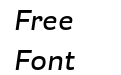 Modernica Medium Italic Modernica Medium Italic
