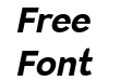Modestic Sans Extra Bold Italic Modestic Sans Extra Bold Italic
