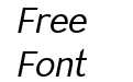 Modestic Sans Medium Italic Modestic Sans Medium Italic