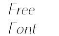 Mondish Thin Italic Mondish Thin Italic