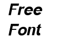 Monfishyer Semibold Italic Monfishyer Semibold Italic
