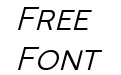 Monocole Semibold Italic Monocole Semibold Italic