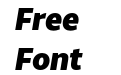 Monsal Gothic Heavy Italic