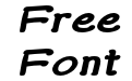 Monster Marker Bold Italic Monster Marker Bold Italic