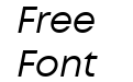 Mont Trial Regular Italic Mont Trial Regular Italic