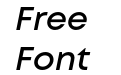 Mont Trial Semibold Italic Mont Trial Semibold Italic
