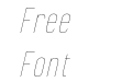 Monton Thin Italic Monton Thin Italic