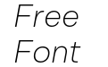 Montreux Classic Light Italic Montreux Classic Light Italic