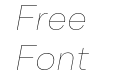 Montreux Classic Ultra Thin Italic Montreux Classic Ultra Thin Italic