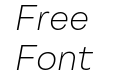 Montreux Grotesk Light Italic Montreux Grotesk Light Italic
