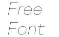 Montreux Grotesk Ultra Thin Italic Montreux Grotesk Ultra Thin Italic