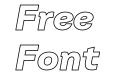 Montreux Jazz Outline Italic Montreux Jazz Outline Italic