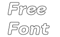 Montreux Jazz Soft Outline Italic Montreux Jazz Soft Outline Italic